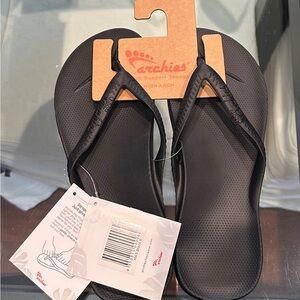 New Archies Black Flip Flops!